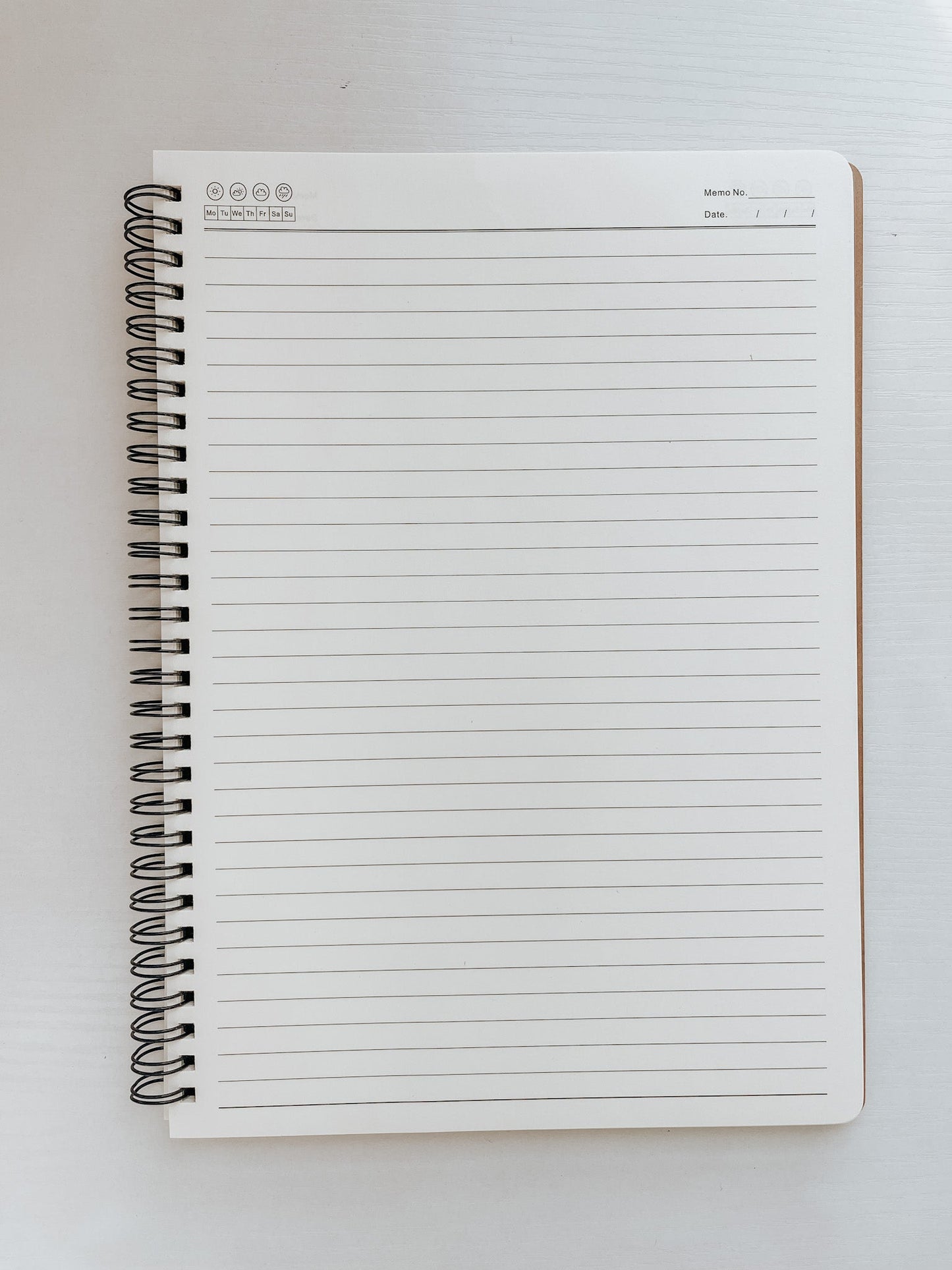The battle is His, Large Hand-Painted Spiral Bound Journal