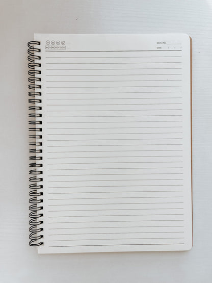 Forgiven, Large Hand-Painted Spiral Bound Journal