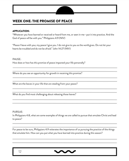 The Pursuit of Presence: Navigating through seasons of life by pursuing presence in our promises