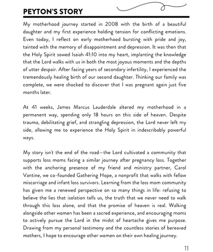 Cherished: A Motherhood Devotional about Loss